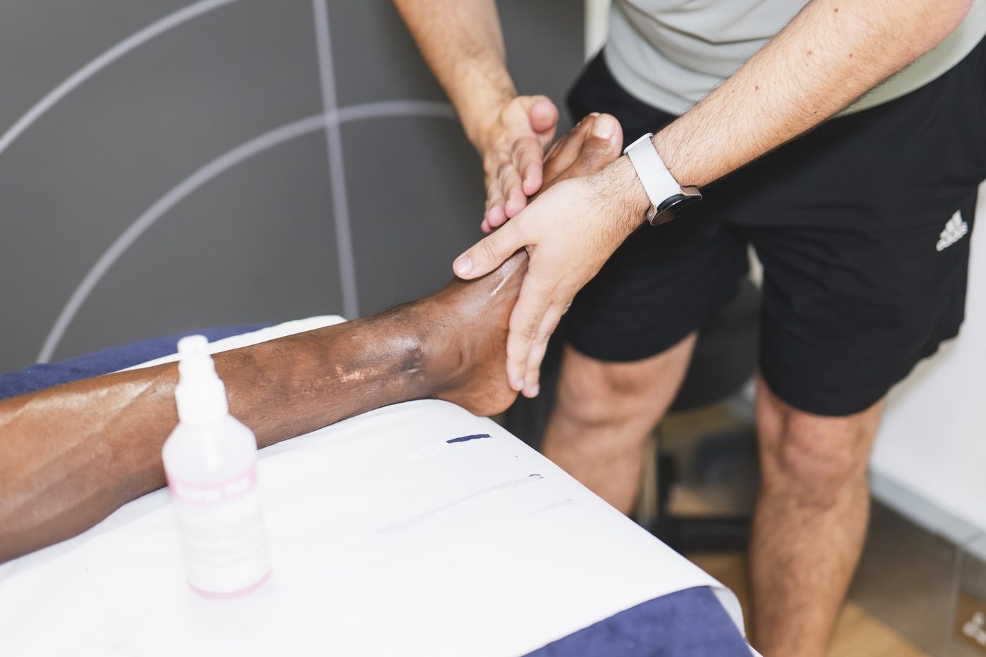 Treatment at Hauora for sports injuries